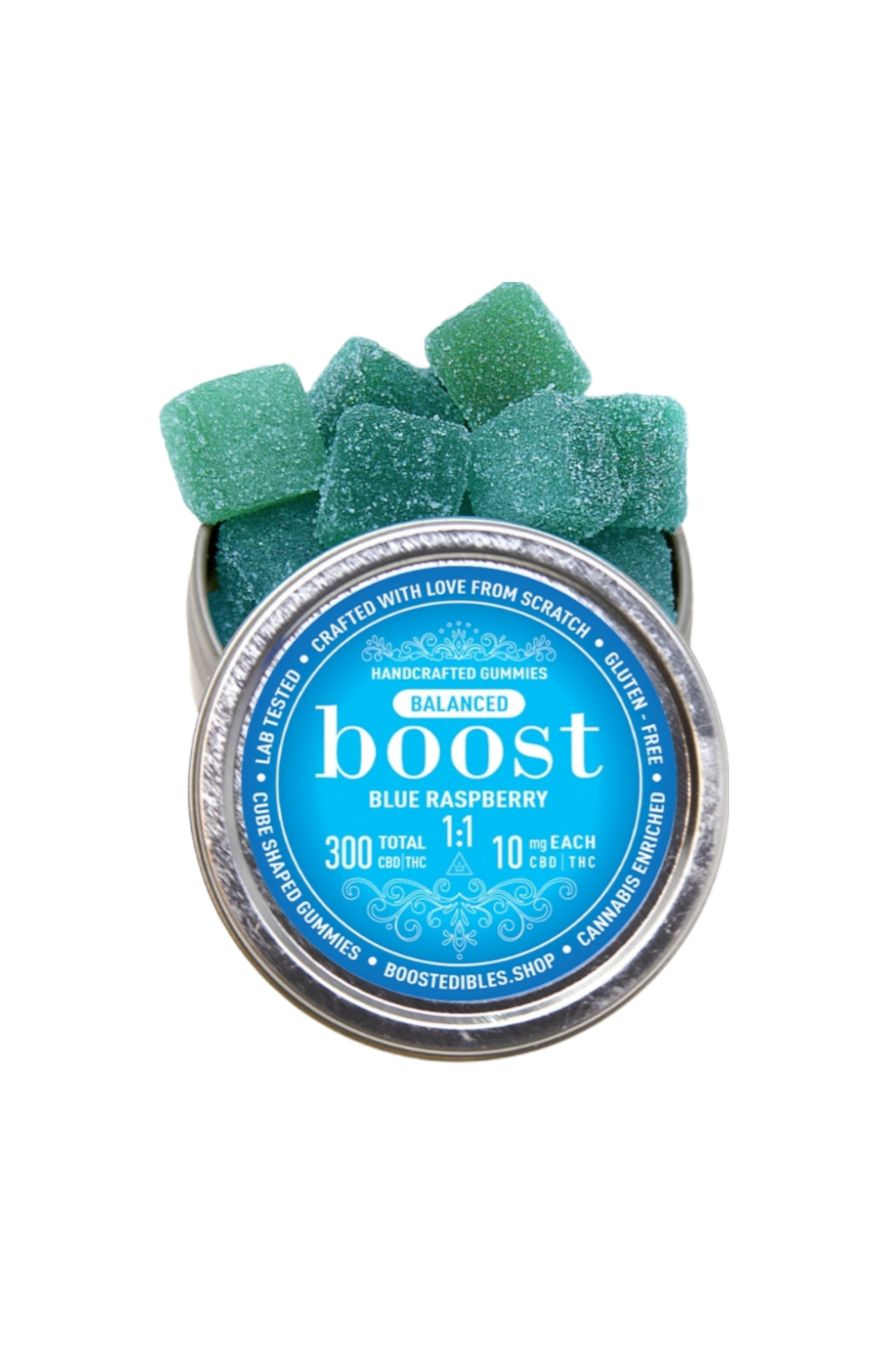 Boost blue raspberry